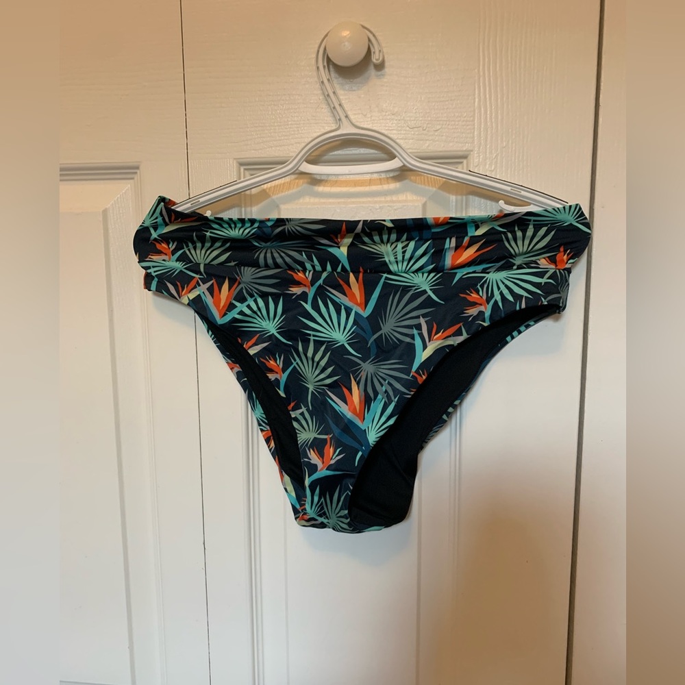 MeUndies Swim High Waist Cheeky Bikini Bottom